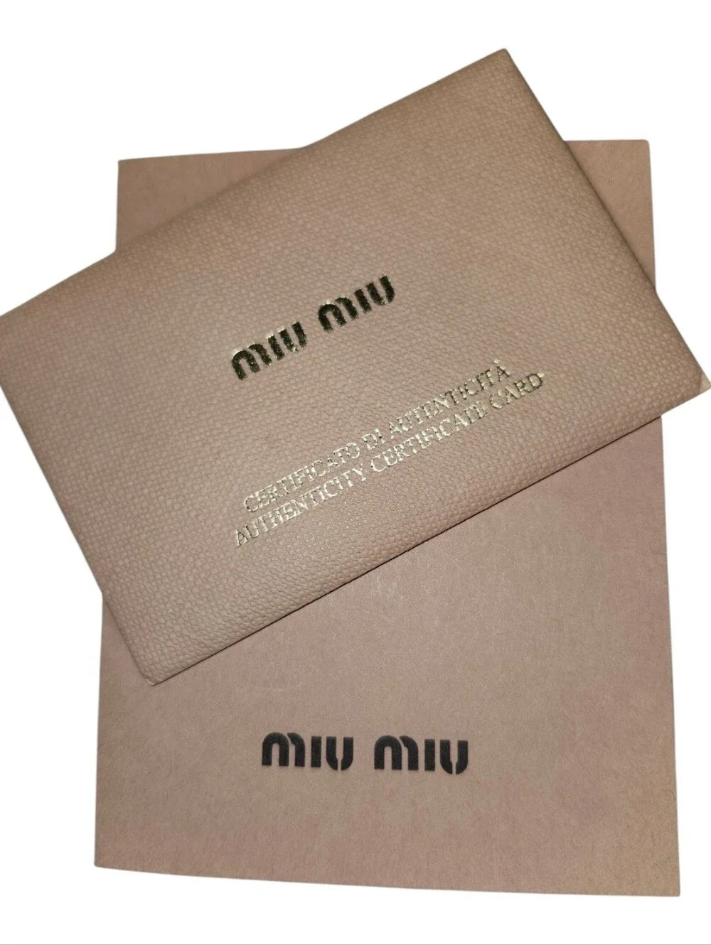 Miu Miu miu textured